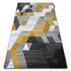 Tapis INTERO TECHNIC 3D diamants triangles or